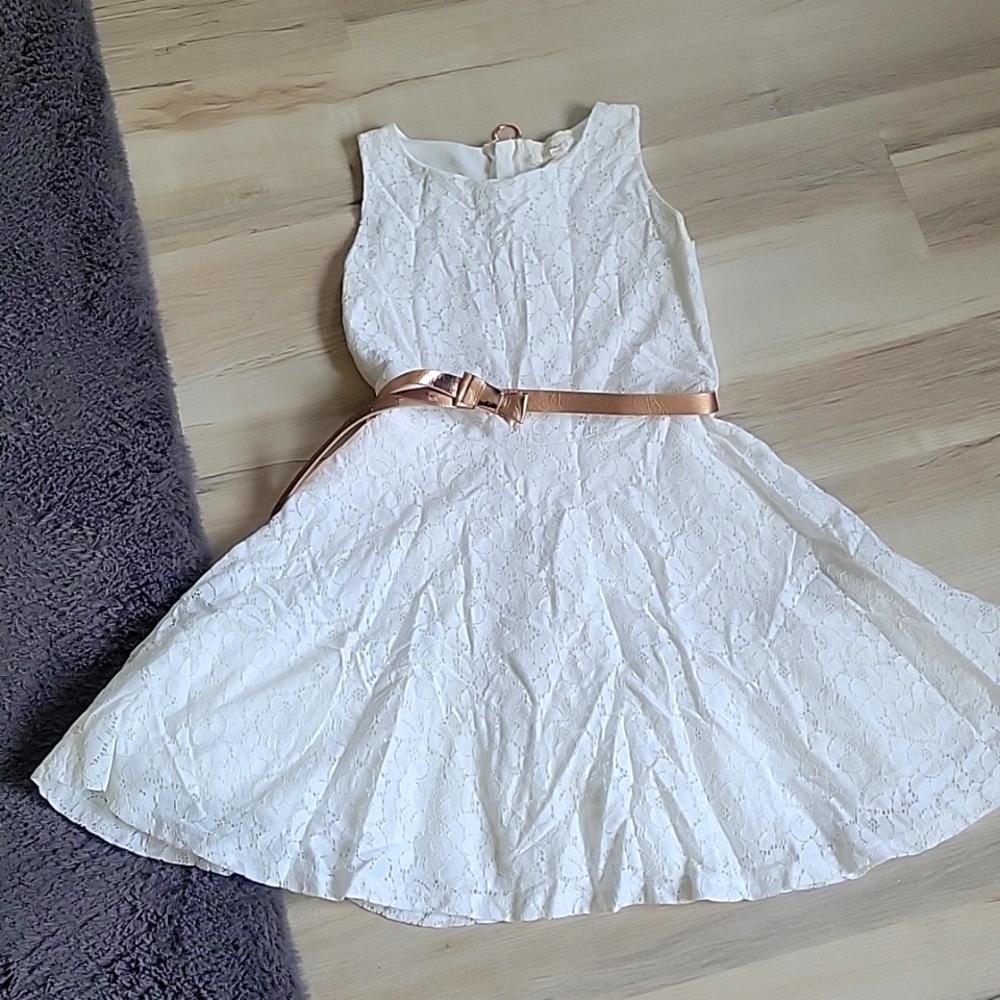 White dress